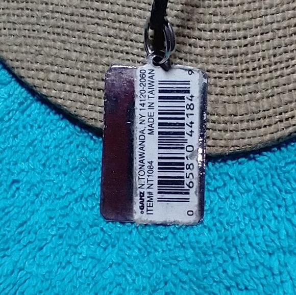 Silver girl name Jordan Pendant Necklace black cord - Picture 3 of 4